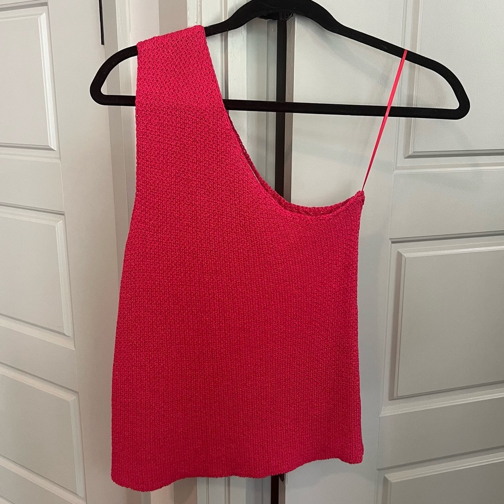 Free People Condado One Shoulder Sweater Top - Picture 2 of 6